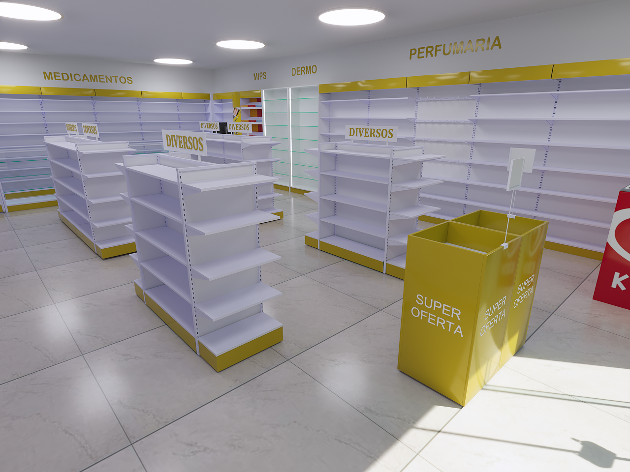 Projeto 3D - amarelo
